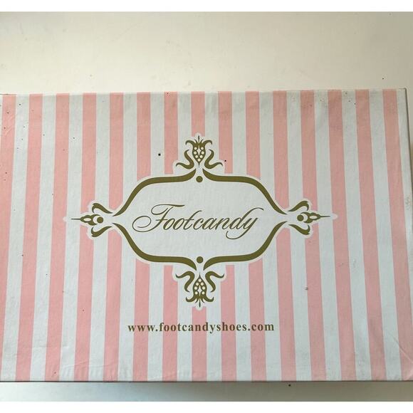 Foot candy Heels Black Patent Leather 4.5 Inch Heel Size 8.5 Retails $260 - Picture 6 of 8